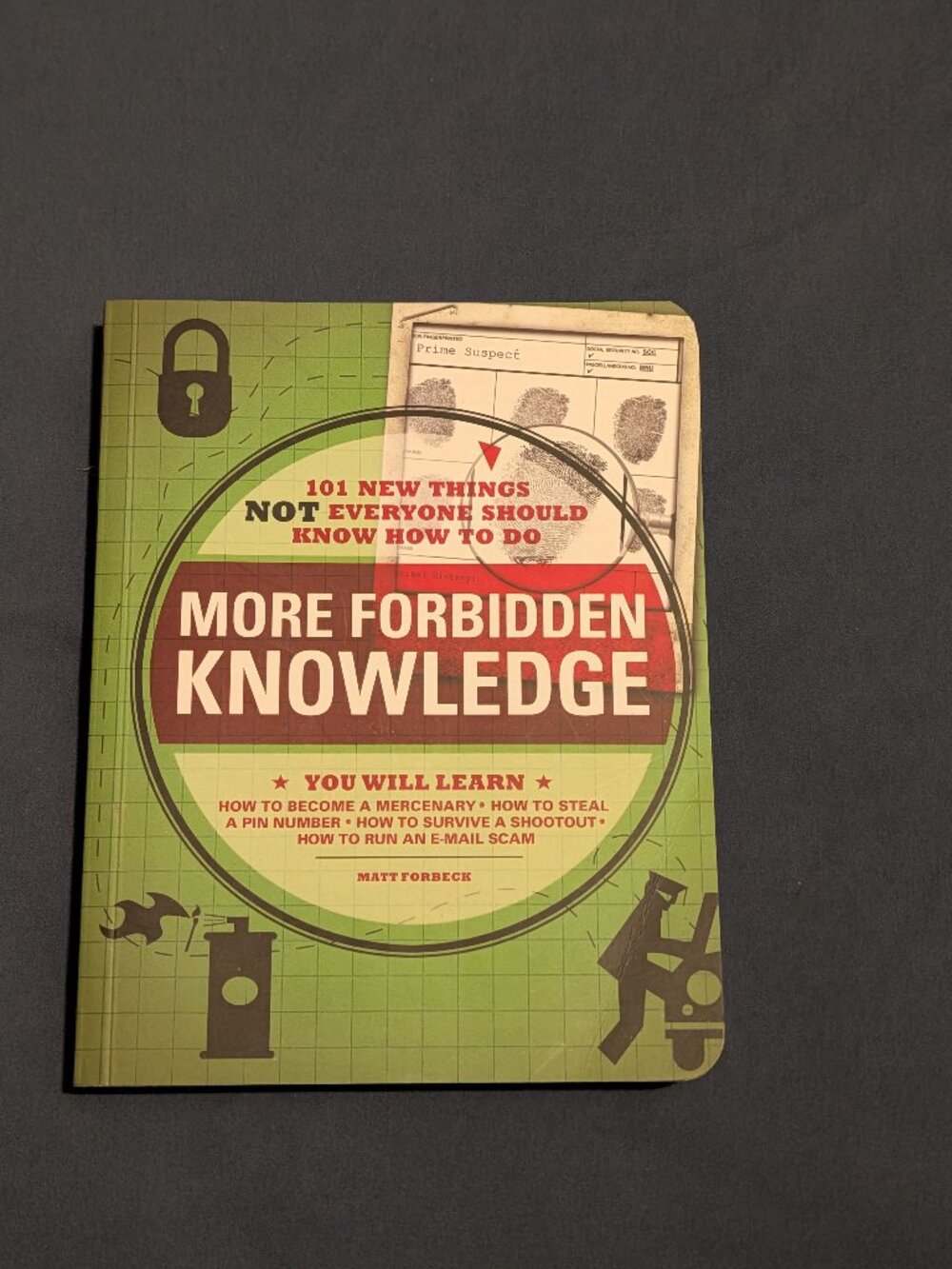 More Forbidden Knowledge by Matt Forbeck paperback humor